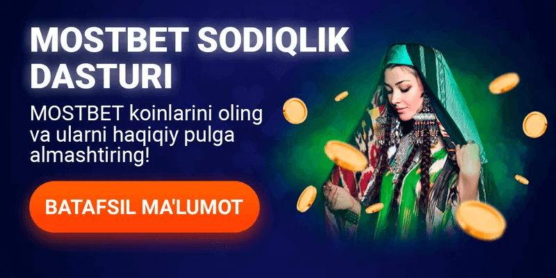 Mostbet kazinosida keshbek