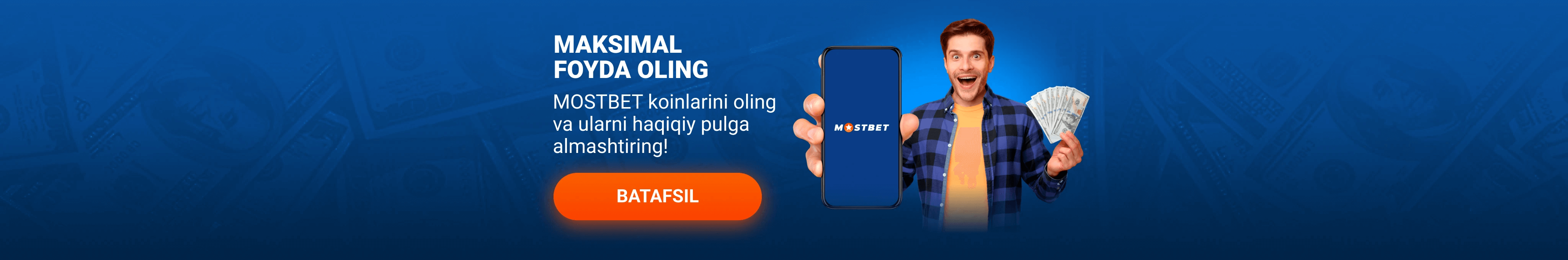 Har bir depozit uchun bonus